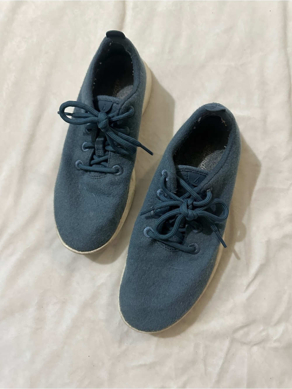 All birds rain proof Blue Casual Lace-Up Shoes